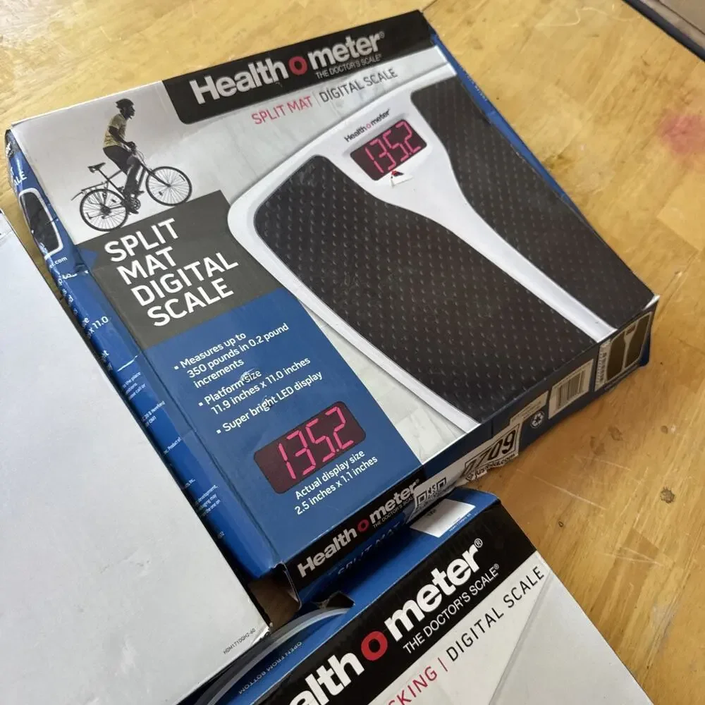 Set of 3 Health o Meter Digital Scales Glass Bathroom Weight For Parts